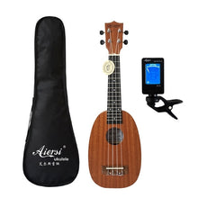 Charger l&#39;image dans la galerie, Aiersi brand 21 inch mahogany Soprano ukulele Hawaiian guitar ukelele