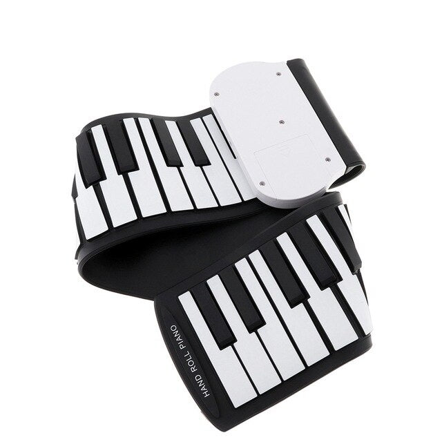 Quality 37 Keys Silicon Flexible Hand Roll Up Piano Soft Portable Electronic Keyboard Organ Music Gift For Children Student