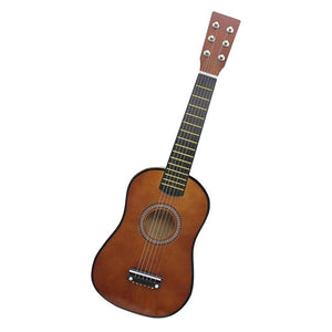 21 inch Solid Wood 6 Strings Acoustic Guitar Children Practice Mini String Acoustic Guitarra for Child Beginners Home-schooling