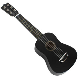 21 inch Solid Wood 6 Strings Acoustic Guitar Children Practice Mini String Acoustic Guitarra for Child Beginners Home-schooling