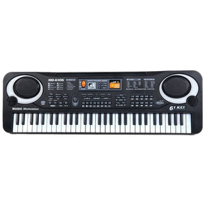 61 Keys Digital Music Electronic Keyboard Board Toy Gift Electric Piano Organ For Kids Multifunction And Delicate