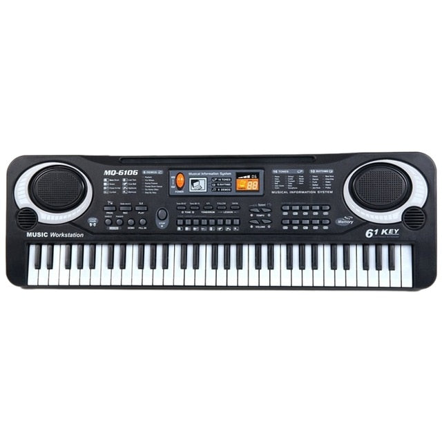 61 Keys Digital Music Electronic Keyboard Board Toy Gift Electric Piano Organ For Kids Multifunction And Delicate