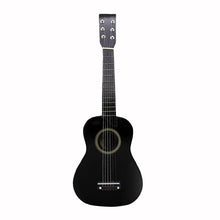 Charger l&#39;image dans la galerie, IRIN Mini 23 Inch Basswood 12 Frets 6 String Acoustic Guitar with Pick and Strings for Kids / Beginners(black)