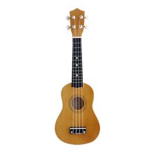 Charger l&#39;image dans la galerie, MMFC-21 inch Soprano Ukulele 4 Strings Hawaiian Guitar Uke + String + Pick For Beginners kid Gift