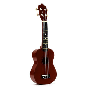 MMFC-21 inch Soprano Ukulele 4 Strings Hawaiian Guitar Uke + String + Pick For Beginners kid Gift