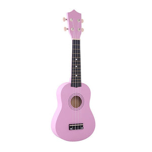 MMFC-21 inch Soprano Ukulele 4 Strings Hawaiian Guitar Uke + String + Pick For Beginners kid Gift