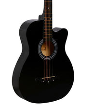 Charger l&#39;image dans la galerie, 38 inch Acoustic Guitar for Beginners Guitar Sets with Capo Picks 6 Strings Guitar Basswood 13 Colors Musical Instruments AGT166