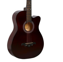 Charger l&#39;image dans la galerie, 38 inch Acoustic Guitar for Beginners Guitar Sets with Capo Picks 6 Strings Guitar Basswood 13 Colors Musical Instruments AGT166