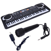 Charger l'image dans la galerie, 61 Keys Digital Music Electronic Keyboard Key Board Electric Piano Children Gift, US Plug